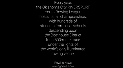 OKC RIVERSPORT Youth Rowing League Prevails Despite Challenges