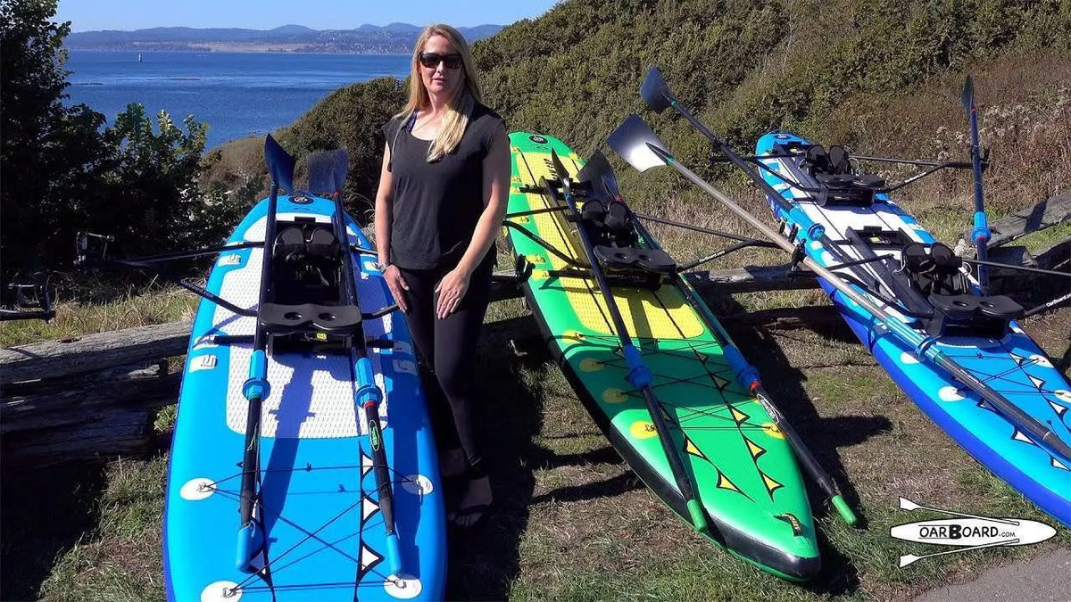 Oar Board® Unboxing and Assembly video with Diana Lesieur